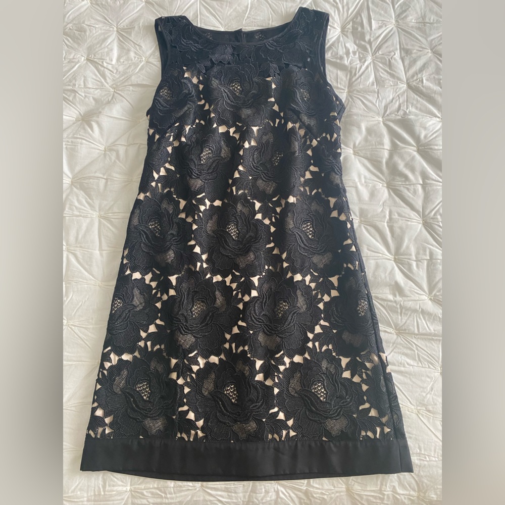 White House Black Market Lace dress formal event evening dress